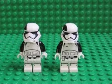 Lot 2 LEGO Star Wars 75197 First Order Stormtrooper Executioner Minifigures S100