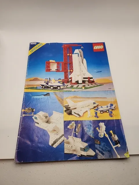Lego System Launch Pad Space Shuttle Rocket Instruction Manual Only 