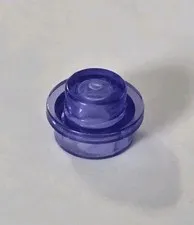 LEGO Parts - Trans-Purple Plate, Round 1 x 1 - No 4073