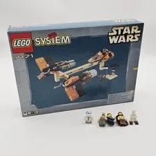 LEGO Star Wars: Sebulba's Podracer 7171 Incomplete With Box And Manual Minifigs