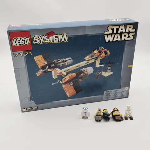 LEGO Star Wars: Sebulba's Podracer 7171 Incomplete With Box And Manual Minifigs
