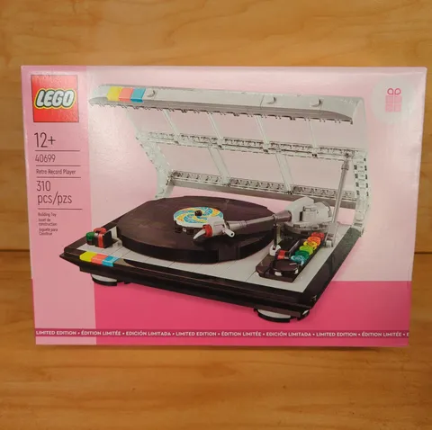 LEGO 40699 Retro Record Player GWP Limited Edition - New Sealed Set - 6473998