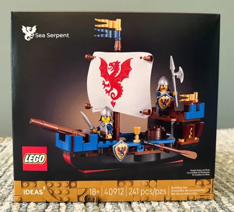 BRAND NEW Lego Ideas Set (40912) Sea Serpent GWP Promotional