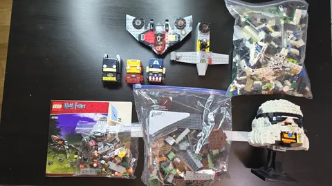 LEGO Mixed Bulk Lot - Star Wars Helmet, Elves 41179 Dragon, HP 4738 w/ Minifigur