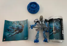 LEGO Bionicle: Gali Nuva #8570 With Canister & Manual (Dusty / Incomplete)