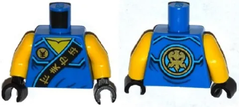 LEGO® Part 973pb1907c01 - Torso Ninjago Robe - Jay