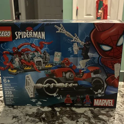 LEGO Marvel Spider-Man Bike Rescue 76113 Complete Set 235 pcs Box Retired