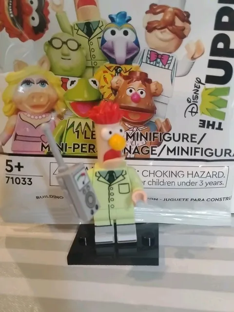 LEGO® Muppets Beaker Minifigure with Radio 71033 Collectible Mini Figure