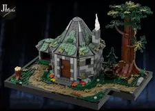 Lego Harry Potter Hagrid's Hut Expansion: Forbidden Forest W/572 P. & Set 76434