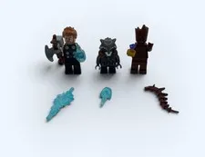 Lego 76102 Marvel Infinity War Thor Rocket Raccoon & Groot Minifigure