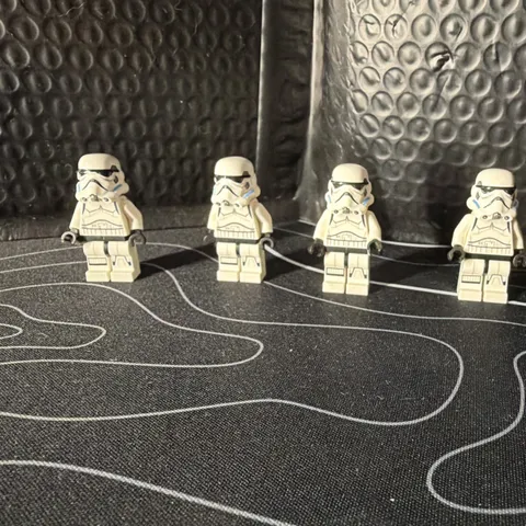 LEGO Star Wars Stormtrooper Minifigure Lot of 4