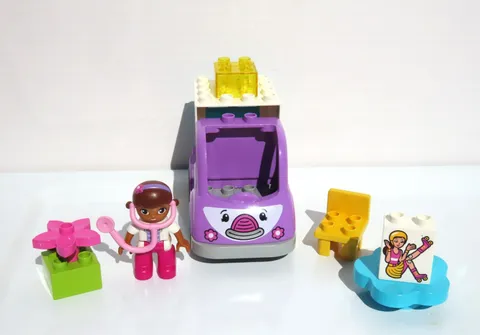 Lego Duplo Doc Mcstuffins Rosie the ambulance figures lot