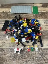 Vintage 90s LEGO Bulk Loose Lot 1 Pound Minifigures Accessories Boards & More!