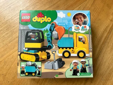 LEGO DUPLO: Truck & Tracked Excavator (10931)