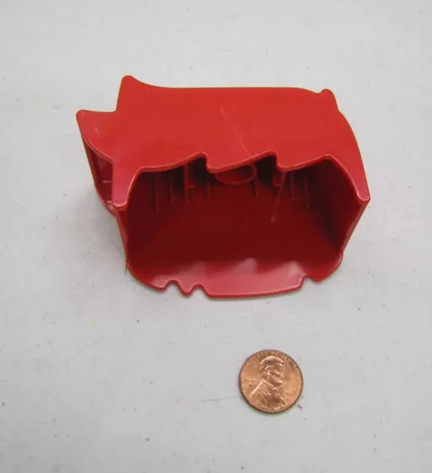 Lego Duplo Red Hair for Face Head Block Specialty Figure