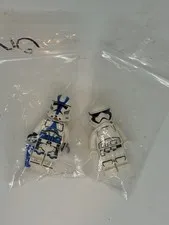 LEGO Star Wars Minifigure Lot 501st Clone Trooper & First Order Stormtrooper
