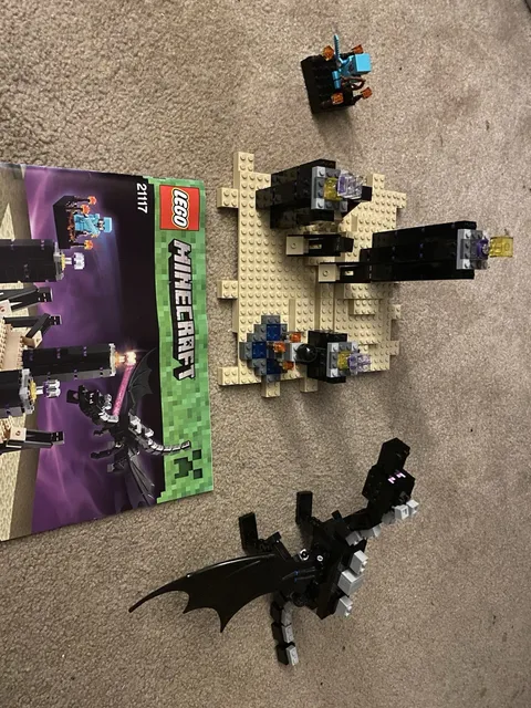 LEGO Minecraft The Ender Dragon 21117 Building Lego Set Pre-Owned Complete