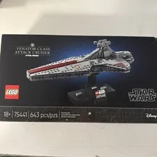 LEGO Star Wars 75441 Venator-Class Attack Cruiser 643pc New Sealed 18+ Display