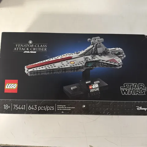 LEGO Star Wars 75441 Venator-Class Attack Cruiser 643pc New Sealed 18+ Display