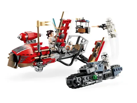 LEGO Star Wars: Pasaana Speeder Chase (75250) Complete w/ All Minifigures!