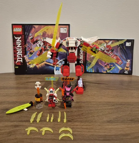 LEGO #71707 NINJAGO ~ KAI'S MECH JET ~ 100% COMPLETE