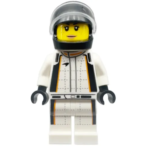 LEGO Speed Champions McLaren Solus GT Driver Minifigure sc107 Helmet New