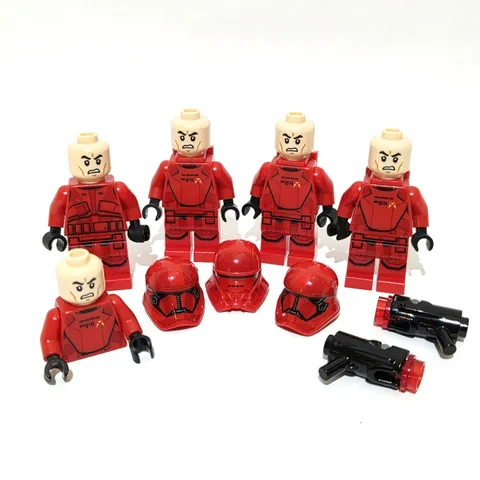 Lego Star Wars Sith Trooper Minifigure Parts Jets Blasters Battle Pack Bundle 