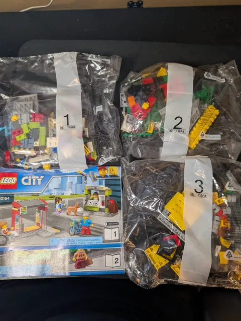 LEGO CITY: Bus Station (60154) Sealed bags With brand new stickers (No Box)