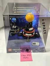 LEGO Technic 42179 Planet Earth Moon Space Display Case Clear Light Acrylic