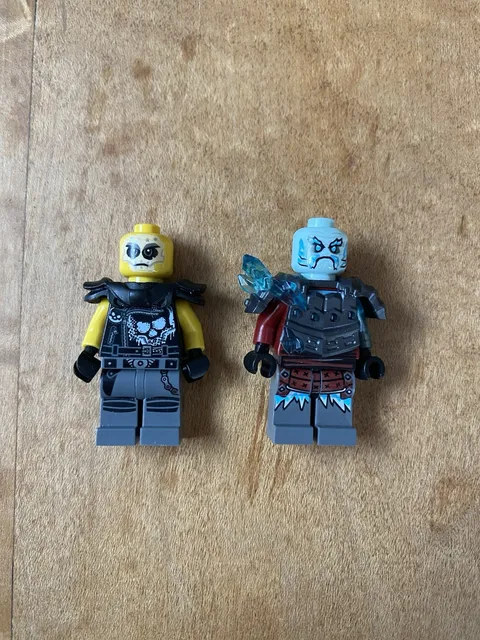 Lego Ninjago Incomplete Chopper and General Vex Minifigures