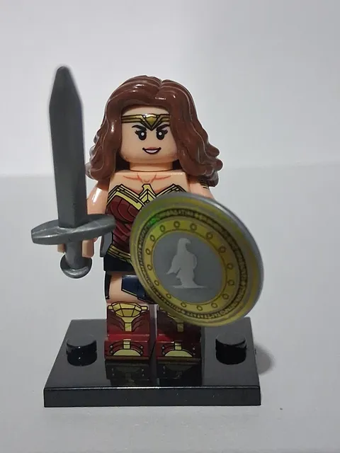 Wonder Woman Custom Lego MinifigDc Super Hero Batman  Superman Dawn Of Justice  