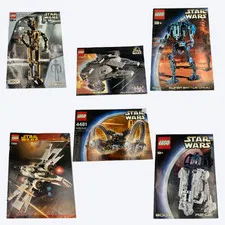 Star Wars LEGO 7190 Millennium Falcon Instruction Manual 8009 8012 7259 4481