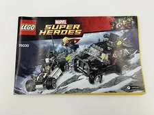 Marvel Super Heroes 76030 Lego Instructional Manual Only