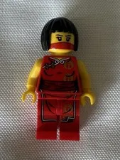 Lego Ninjago Nya Minifigure The Golden Weapons 2505 2172 2507 Red Samurai 