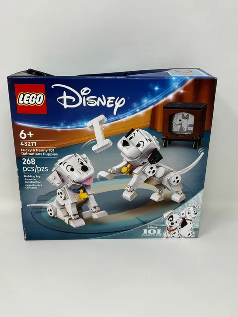 LEGO Disney Lucky & Penny 101 Dalmatians Puppies Kids Toy - Pretend Play Set for