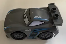 Lego Duplo Pixar Cars Grey Jackson Storm car from Lightning McQueen Cars Movie