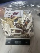 LEGO Brown/White/Tan Piece Lot (Read description)