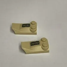 Lego 47456 Beige Replacement Parts Pieces Lot of 2