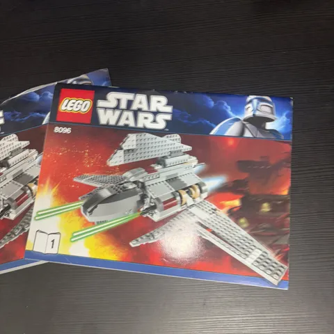 Lego Star Wars 8096 Emperor Palpatine's Shuttle - Manual Instructions 1 & 2 Only