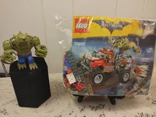 LEGO Batman Movie Killer Croc Minifigure 70907 with Incomplete Set