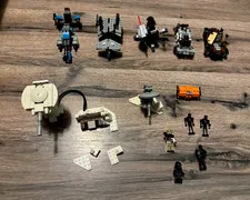 LEGO Star Wars Prebuilt Vehicles & Pieces With 6 Minifigures + extra (see about)