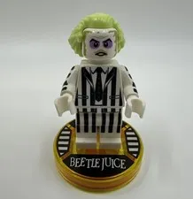 LEGO Dimensions Beetlejuice Minifigure with Tile dim050 71349 READ