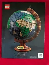 Lego 21332 The Earth Instruction Manual Only