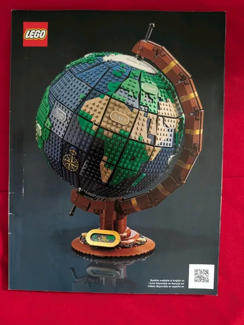 Lego 21332 The Earth Instruction Manual Only