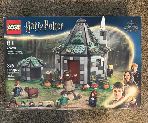LEGO Harry Potter 76428 Hagrid's Hut Unexpected Visit 896pc FACTORY SEALED