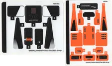 LEGO STICKER SHEET 1+2 76918 MCLAREN SOLUS GT & MCLAREN F1 LM Set New