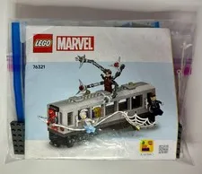 LEGO 76321 Spider-Man vs Doc Ock Subway Train Scene Complete No Figures