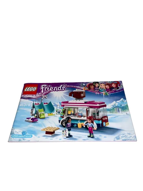 Lego Friends Instruction Manual Book ONLY 41319 Snow Resort Hot Chocolate Van