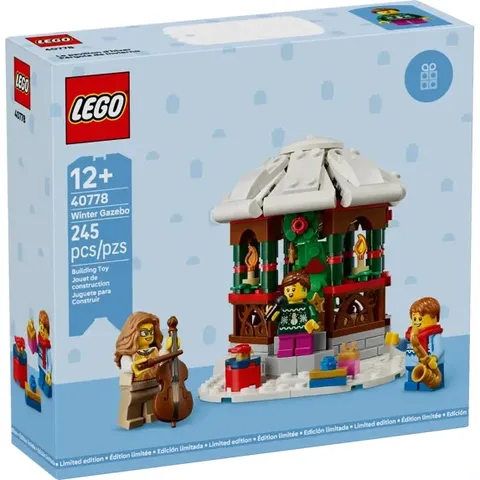 LEGO Winter Gazebo 245pcs Limited Edition 40778