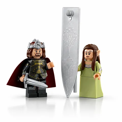 LEGO Lord of the Rings Minas Tirith: Aragorn and Arwen NEW